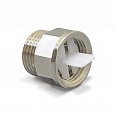 Клапан отсекающий  Varmega  для автоматического воздухоотводчика 1/2" ВР-НР никелир /VM13302/