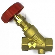 Клапан балансировочный STRÖMAX-R  3/4" с наклонным шпинделем Herz /411762/