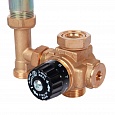 Насосная группа STOUT с термостатическим смесительным клапаном  3/4 без насоса (SDG-0002-002001)