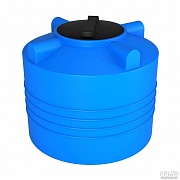 Бак для воды  ЭВЛ  200 (654*720) круглый (с отводом 1" низ, крышка 450мм)