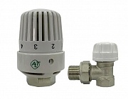 Термоклапан угловой с термоголовкой вн/нар 3/4" ALTSTREAM /024030112/
