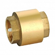 Обратный клапан лат.  1/2" мет. золотник (EUROS)