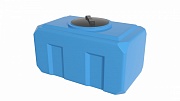 Бак для воды  К- 300 (550*600*1000*) ГОРИЗ (прямоугольный  с отводом крышка 450мм)