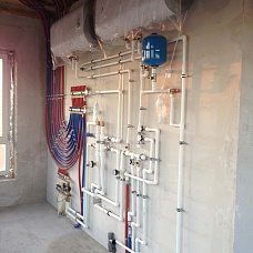 Система отопления и водоснабжения 
