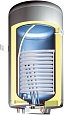 Водонагреватель косвенного нагрева GORENJE GBK 200 OR RN B6 (С ТЭН) (Кожух метал.эл. упр) /546959/