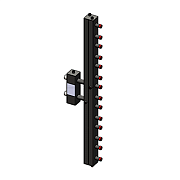 Гидроразделитель с коллектором вертикальный, до 70 кВт 7 контуров ZOTA (GR493200 1007)